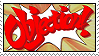 objection stamp